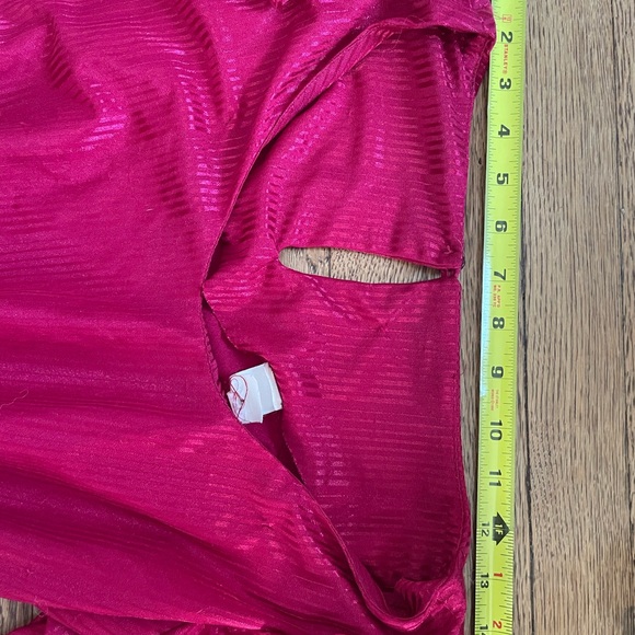 Vintage ruffled red blouse - Picture 12 of 12